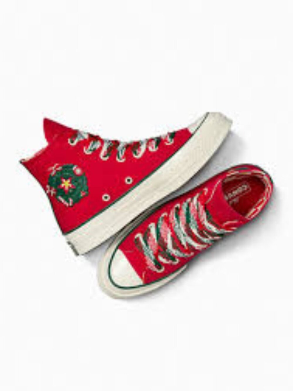 Converse Chuck 70 Gingerbread High Top Red M5/W7 Knit Sock NWOB - Picture 3 of 15
